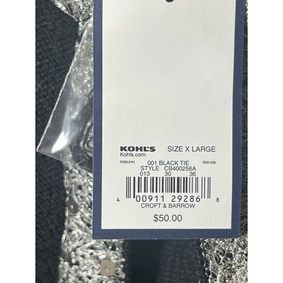 Croft & Barrow Womens Wool Cardigan Sweater Size XL Sequin Special Occasion MOB - Picture 8 of 10